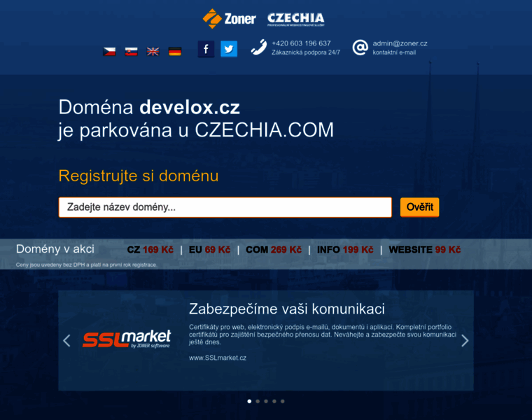 Develox.cz thumbnail