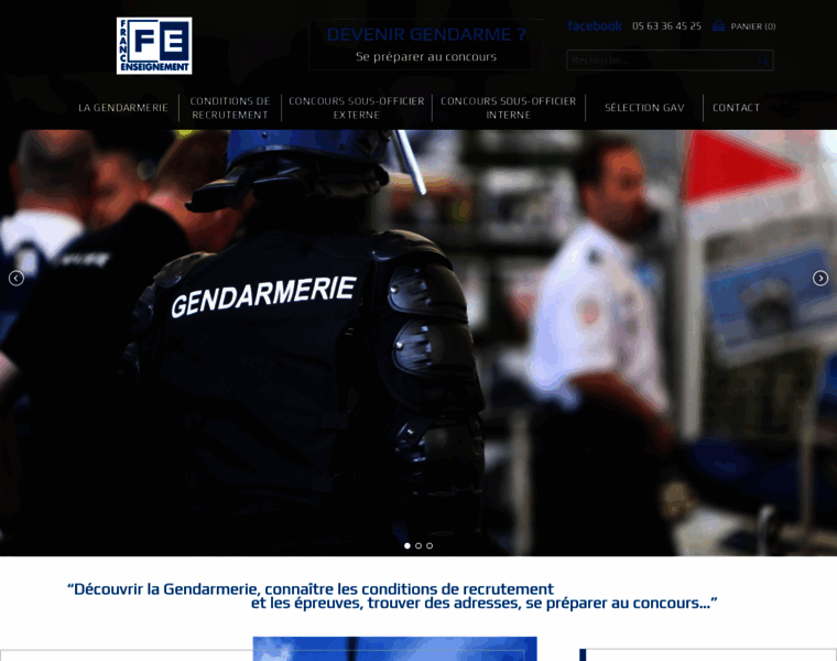 Devenir-gendarme.fr thumbnail
