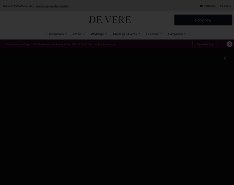 Devere-hotels.co.uk thumbnail