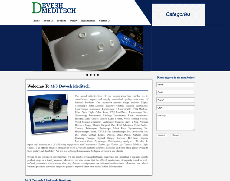 Deveshmeditech.com thumbnail