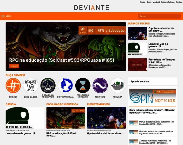 Deviante.com.br thumbnail