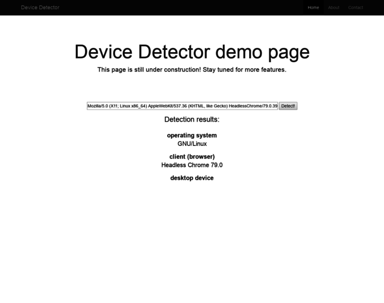 Devicedetector.net thumbnail
