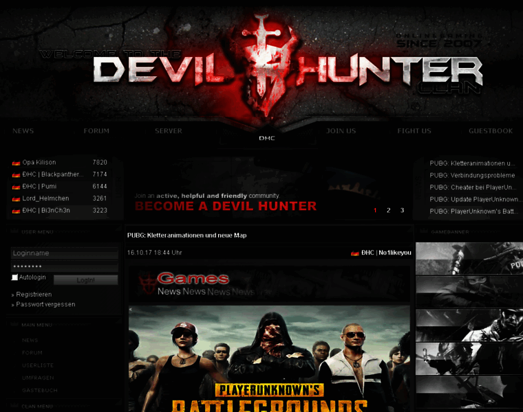 Devil-hunter-multigaming.de thumbnail