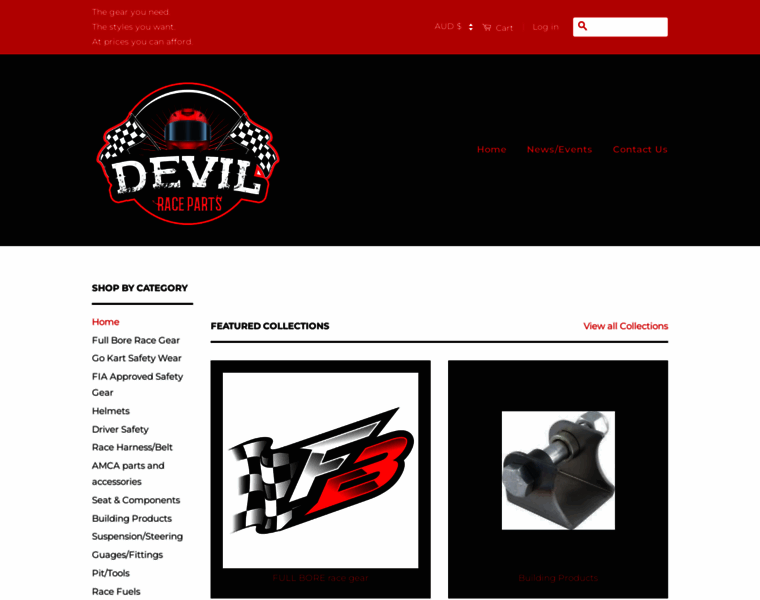 Devilraceparts.com thumbnail