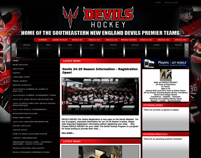 Devilshockey.org thumbnail