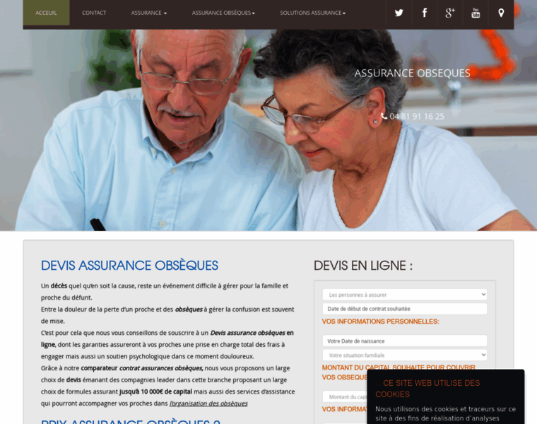 Devis-assurance-obseque.fr thumbnail