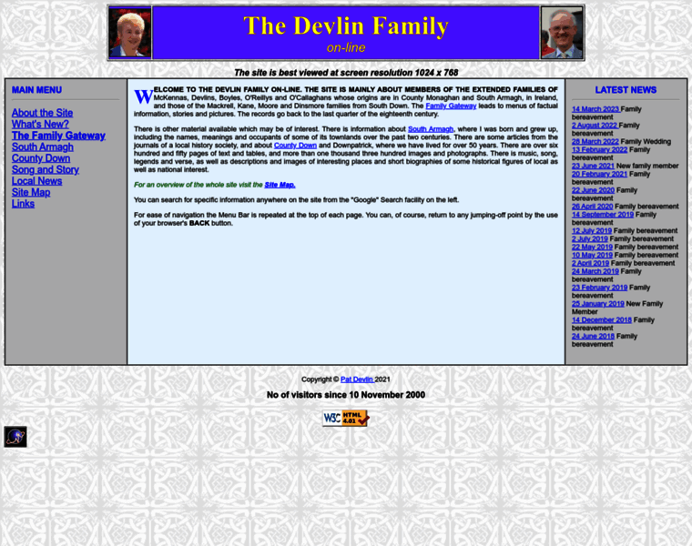 Devlin-family.com thumbnail