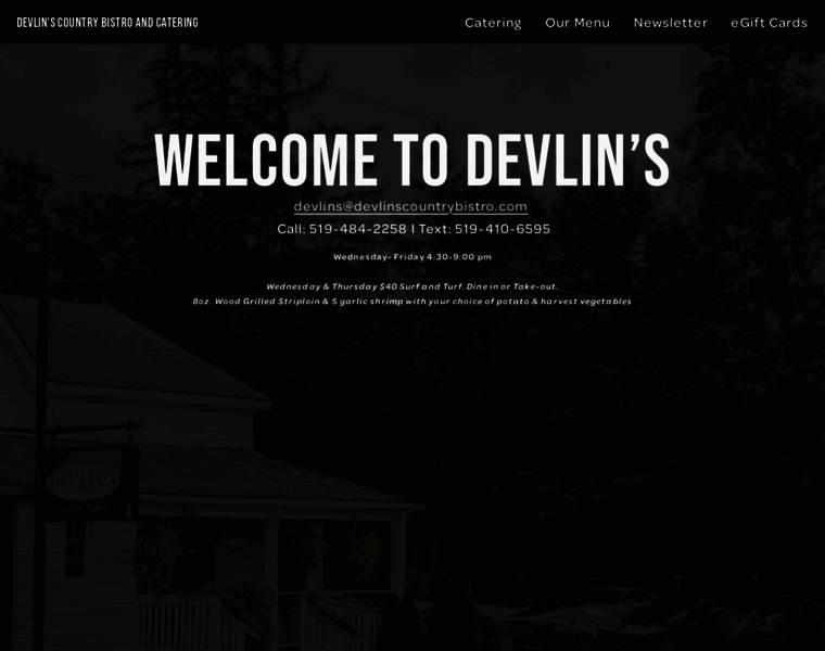 Devlinscountrybistro.com thumbnail