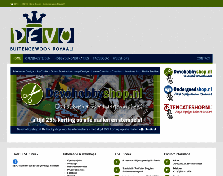 Devo-sneek.nl thumbnail