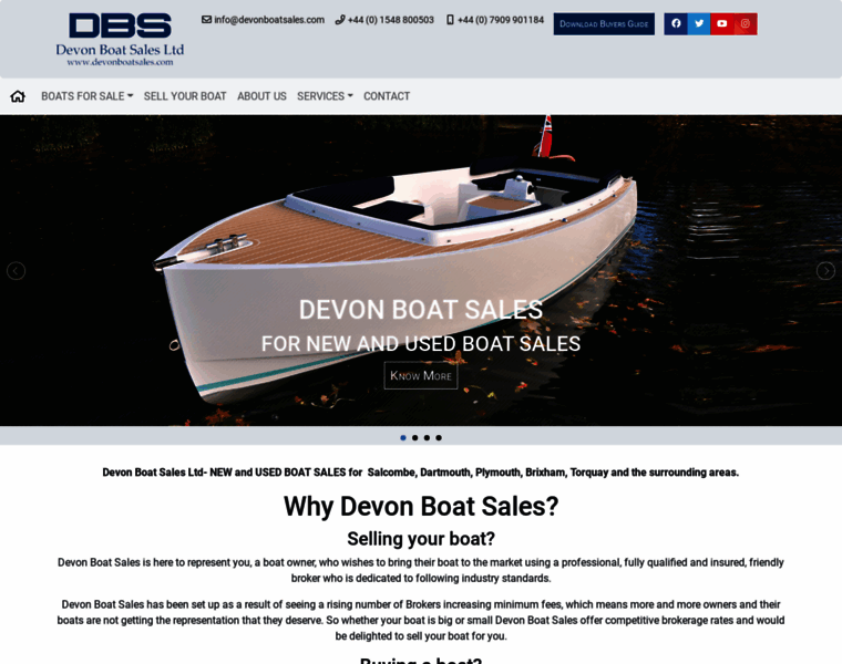 Devonboatsales.com thumbnail