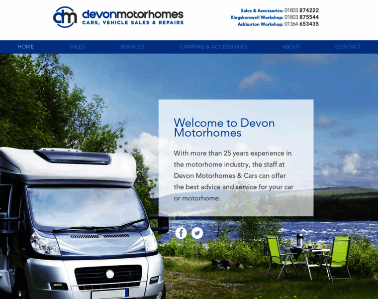Devonmotorhomes.co.uk thumbnail