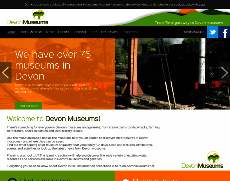 Devonmuseums.net thumbnail