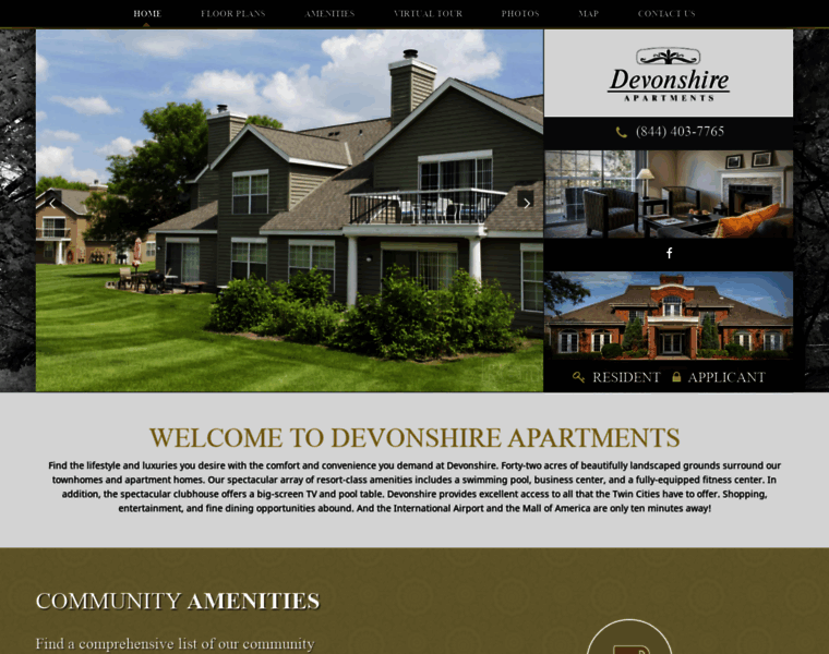 Devonshire-apartments.com thumbnail