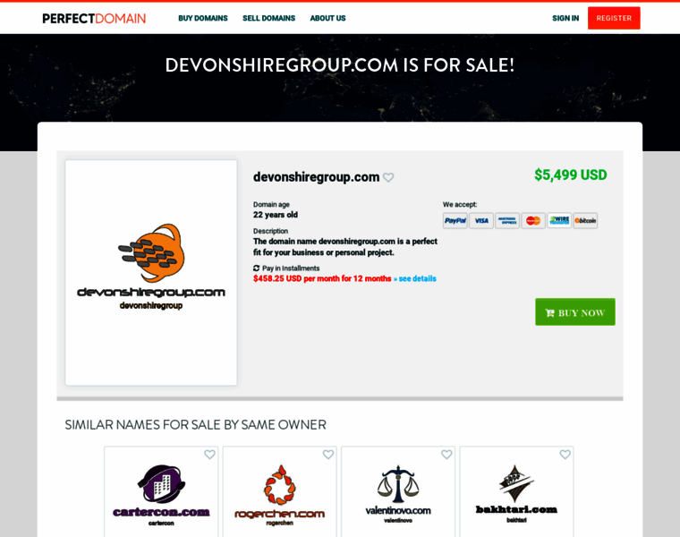 Devonshiregroup.com thumbnail