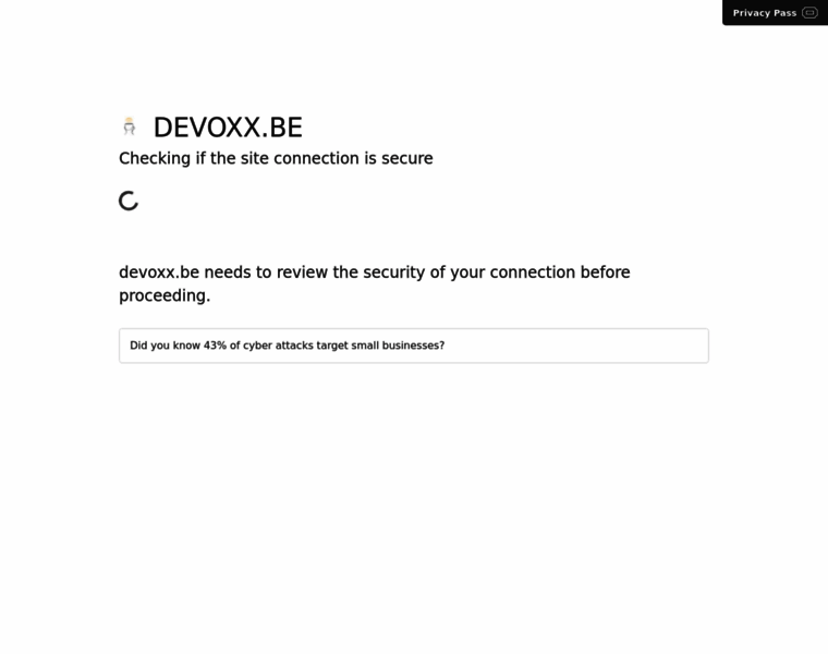 Devoxx.be thumbnail