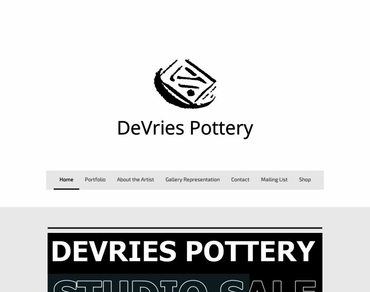 Devriespottery.com thumbnail