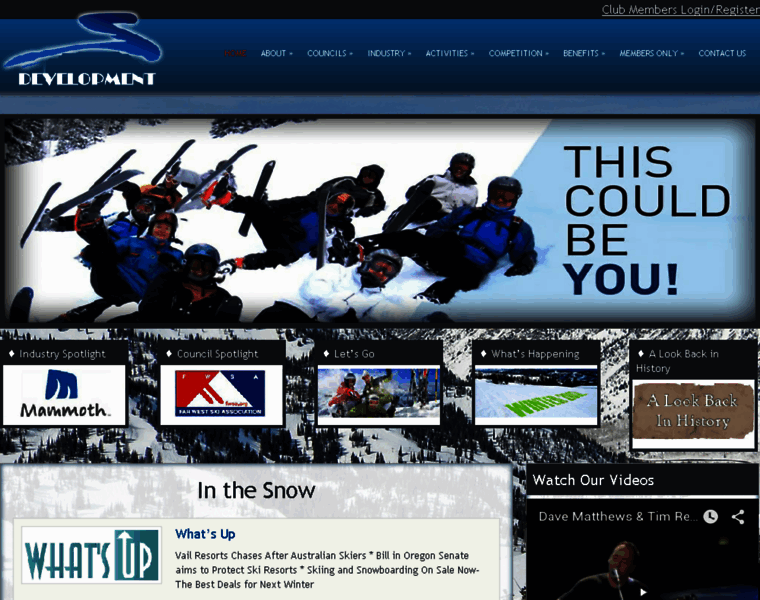 Devsite.skifederation.org thumbnail