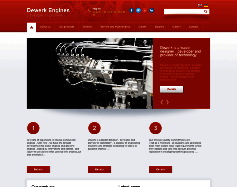Dewerk-engines.de thumbnail