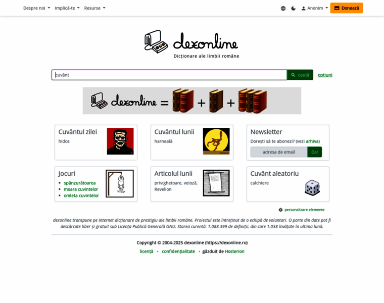 Dexonline.ro thumbnail Dexonline.ro thumbnail