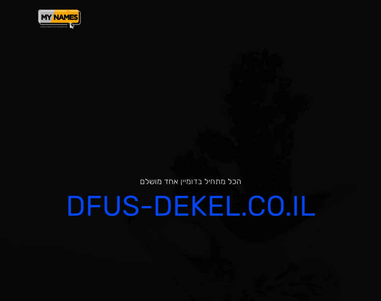 Dfus-dekel.co.il thumbnail