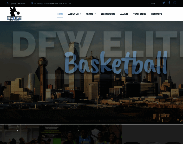 Dfwelitebasketball.com thumbnail