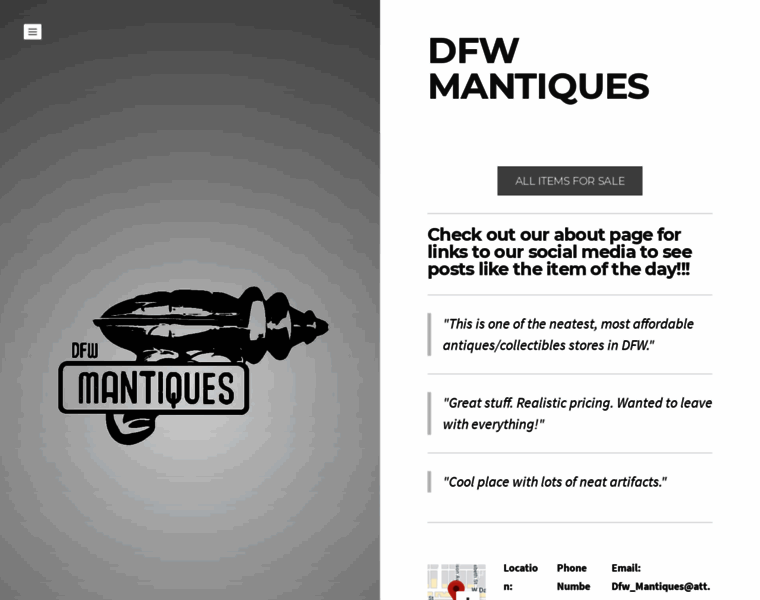 Dfwmantiques.com thumbnail