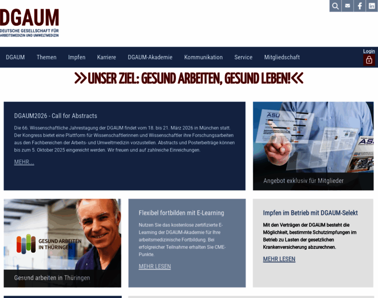 Dgaum.de thumbnail
