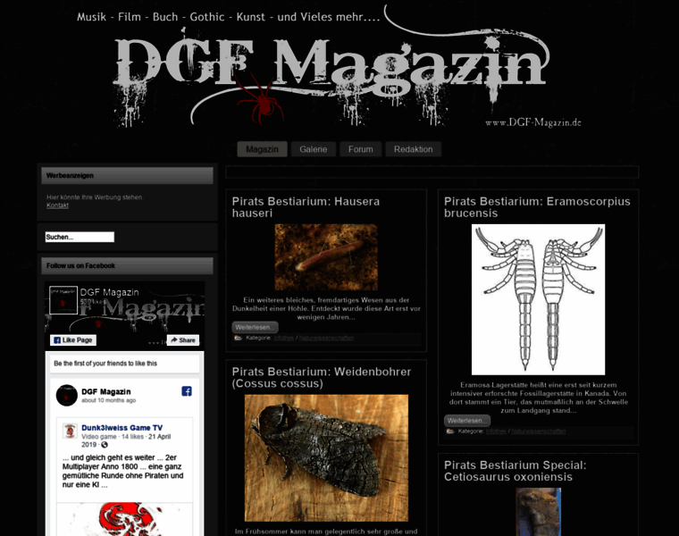 Dgf-magazin.de thumbnail