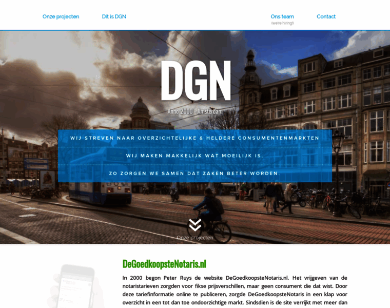 Dgngroep.nl thumbnail