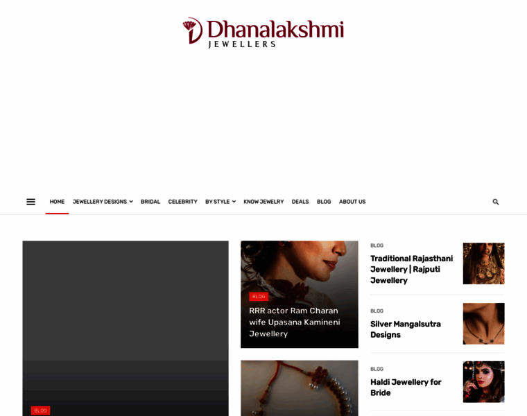 Dhanalakshmijewellers.com thumbnail