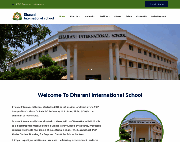 Dharaniinternationalschool.in thumbnail