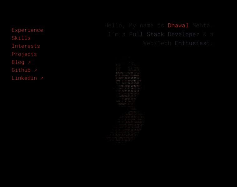 Dhawalmehta.com thumbnail