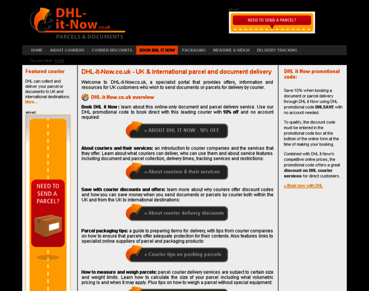 Dhl-it-now.co.uk thumbnail