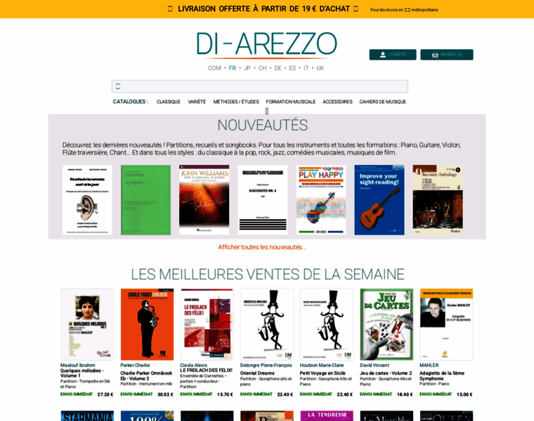 Di-arezzo.fr thumbnail
