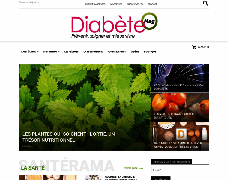 Diabetemagazine.fr thumbnail