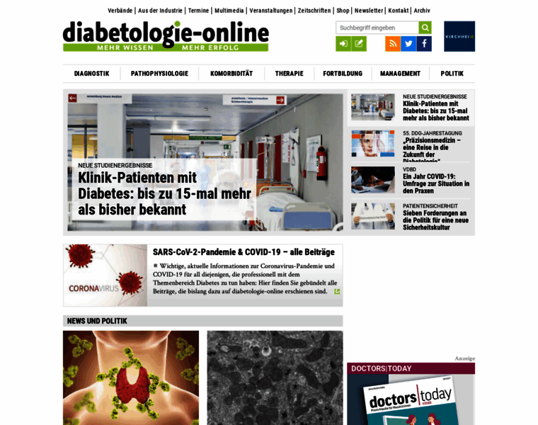 Diabetes-congress-report.de thumbnail