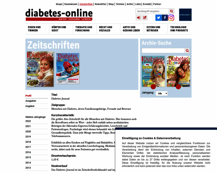 Diabetes-journal.de thumbnail