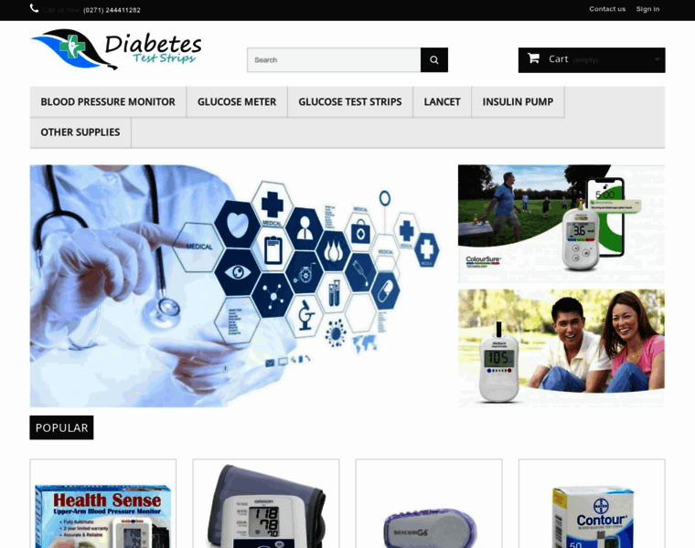Diabetes-teststrips.com thumbnail