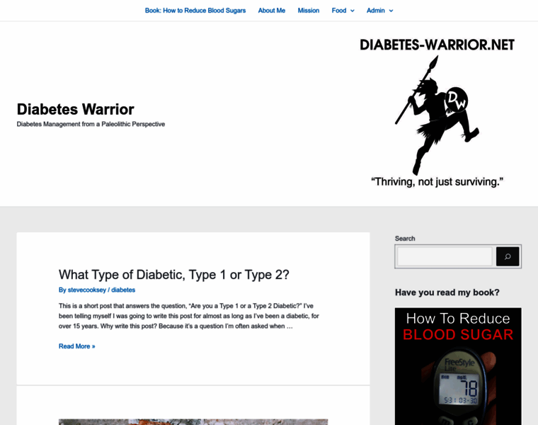 Diabetes-warrior.net thumbnail