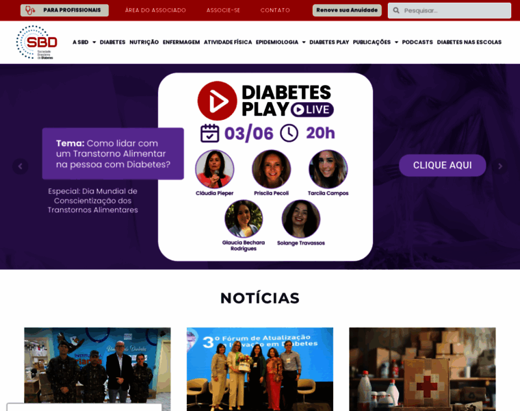 Diabetes.org.br thumbnail