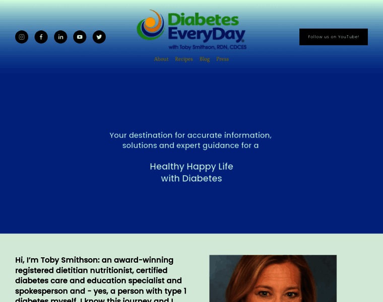 Diabeteseveryday.com thumbnail