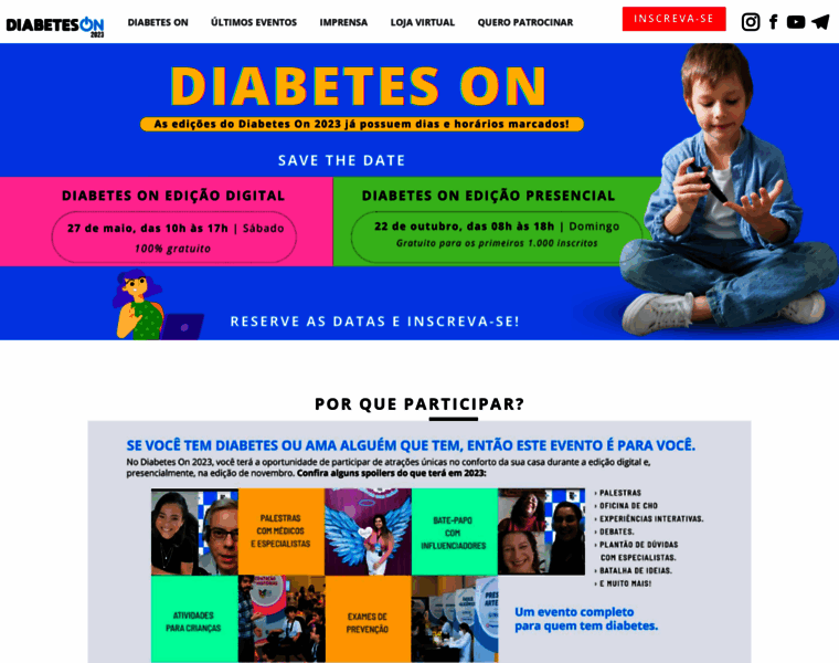 Diabeteson.com.br thumbnail