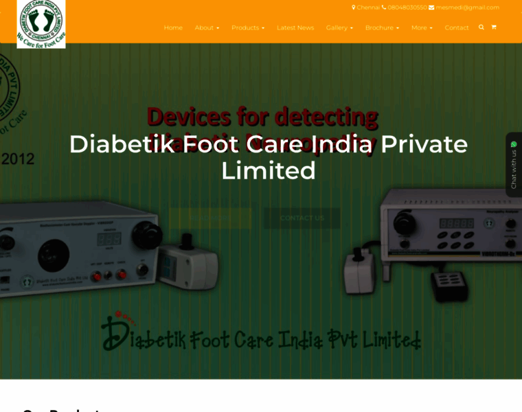 Diabeticfootcareproducts.com thumbnail