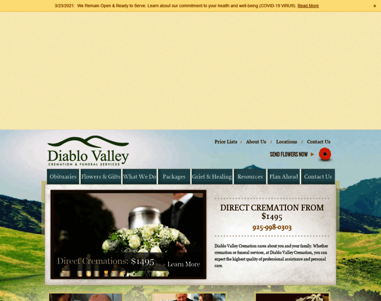 Diablovalleycremation.com thumbnail