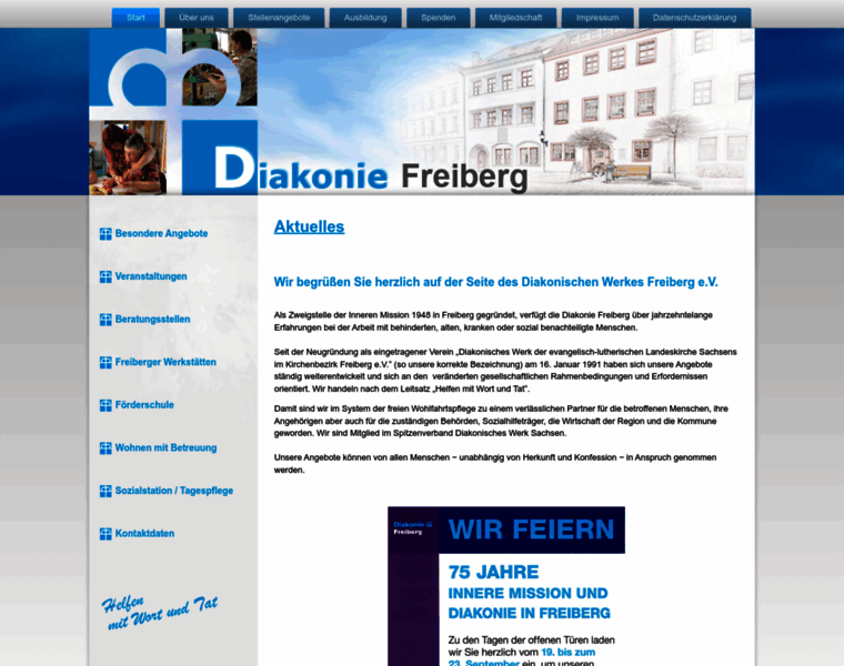 Diakonie-freiberg.de thumbnail