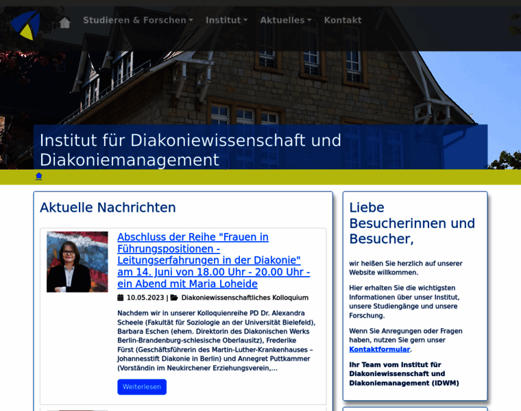 Diakoniewissenschaft-idm.de thumbnail
