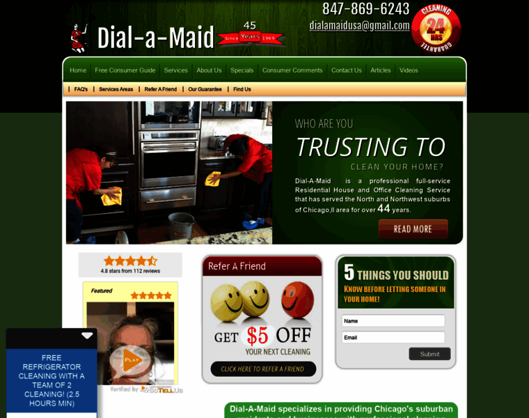 Dial-a-maid.com thumbnail