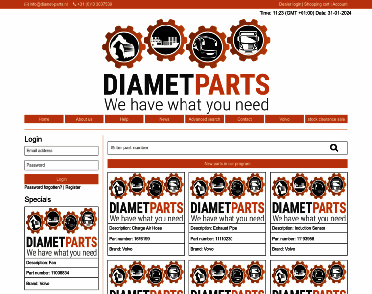 Diamet-parts.nl thumbnail