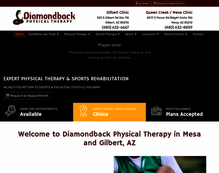 Diamondbacktherapy.com thumbnail