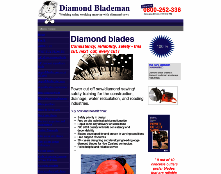 Diamondblademan.co.nz thumbnail